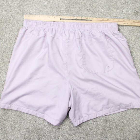 Nike Shorts Mens 2XL XXL Purple Mesh Lined Woven Flow Drawstring 100% Polyester - Picture 10 of 15